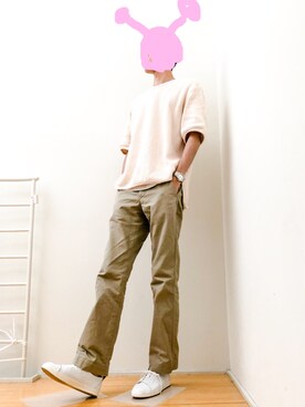 「RYU（リュー）のアイテム（トップス）」を使った、ゆうさん（メンズ・183cm）の夏コーディネート