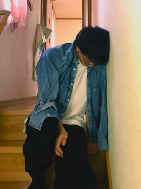 「OSMOSIS（オズモーシス）のアイテム」を使った、らいむさん（メンズ・170cm）の夏コーディネート
