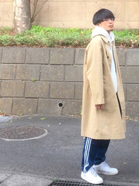 パーカー トレンチコート のメンズ人気ファッションコーディネート Wear