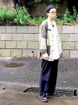 SHUSKさん（メンズ・178cm）の夏コーディネート