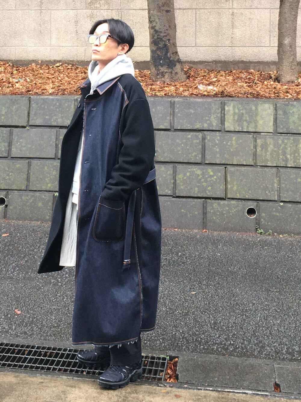 khoki Fall coat ステンカラーコート - ジャケット/アウター