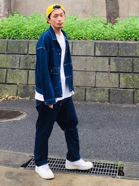 SHUSKさん（メンズ・178cm）の春コーディネート