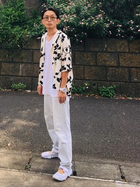 白スニーカー のメンズ人気ファッションコーディネート Wear