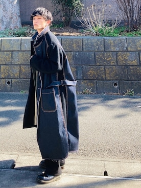 SHUSKさん（メンズ・178cm）の冬コーディネート