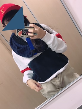 「マクドナルド」｜「アイテム（帽子）」を使った、ﾉ.さん（レディース・154cm）の春コーディネート