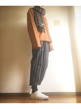 「TAKEO KIKUCHI（タケオキクチ）のアイテム（その他）」を使った、あきくんさん（メンズ・170cm）の春コーディネート