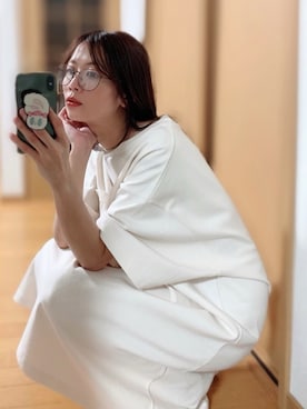 「SHEL’TTER（シェルター）のアイテム（ワンピース/ドレス）」を使った、【転載禁止】m3nさん（レディース・160cm）の夏コーディネート