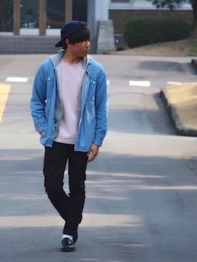 Kenichℹ︎さん（メンズ・170cm）の春コーディネート