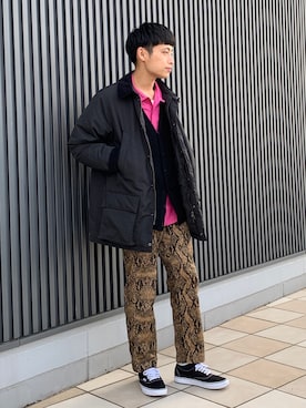 たなかさん（メンズ・172cm）の冬コーディネート