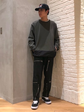 たなかさん（メンズ・172cm）の冬コーディネート