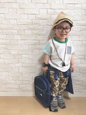 sasa86さん（キッズ・90cm）の春コーディネート