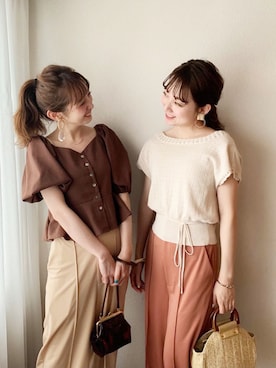 uraさん（レディース・158cm）の夏コーディネート