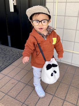 lenlen_rinrinさん(キッズ・80cm)の冬コーディネート