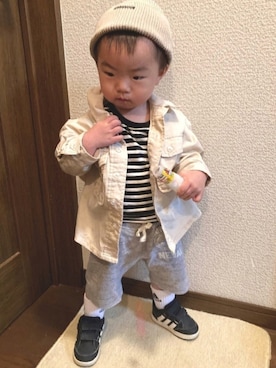 lenlen_rinrinさん（キッズ・80cm）の春コーディネート