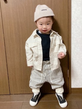 lenlen_rinrinさん（キッズ・80cm）の春コーディネート