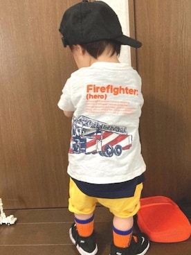 lenlen_rinrinさん（キッズ・80cm）の春コーディネート