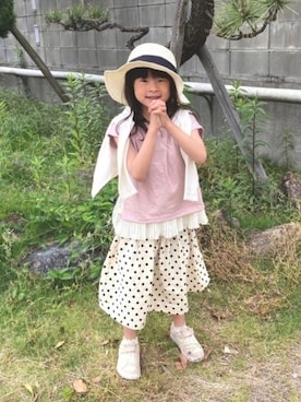 lenlen_rinrinさん（キッズ・80cm）の春コーディネート