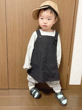 「Mint隊」｜lenlen23さん（キッズ・80cm）の春コーディネート