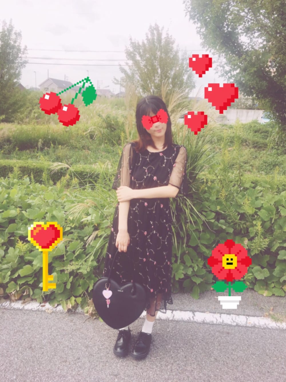 「演奏会、カフェ、宝塚」｜「OLIVE des OLIVEのアイテム（ワンピース、ブラック系）」を使った、らいらいさん（レディース・160cm）の秋コーディネートの1枚目の写真