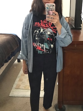 「Target（ターゲット）のアイテム（パンツ）」を使った、Kimさん（レディース・155cm）の春コーディネート