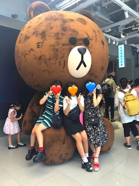「原宿」｜「アイテム（サンダル）」を使った、saatoさん（レディース・154cm）の夏コーディネート