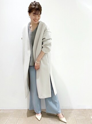 plage（プラージュ）の「Fur V スリットプルオーバー2◇（ニット