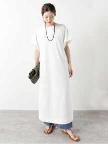 plage（プラージュ）の「back slit jersey ワンピース◇（ワンピース