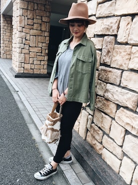 linghao_mamさん（レディース・154cm）の秋コーディネート