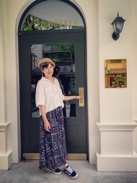「假日時光」｜阿藍🐷さん（レディース・160cm）の春コーディネート