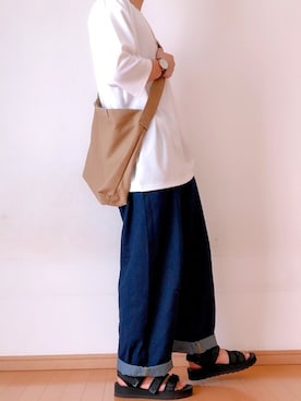 「KANGOL（カンゴール）のアイテム（腕時計）」を使った、ゆんさん（メンズ・170cm）の夏コーディネート