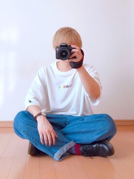 「KANGOL（カンゴール）のアイテム（腕時計）」を使った、ゆんさん（メンズ・170cm）の夏コーディネート