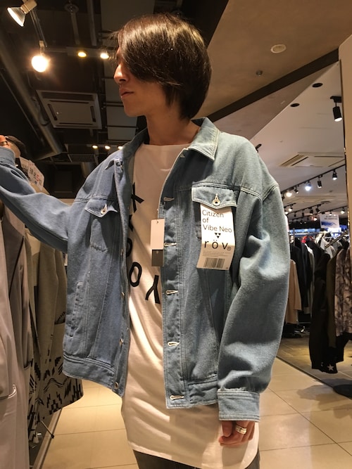 Donoshita ロフトスキー渋谷店 Rovtskiのデニムジャケットを使ったコーディネート Wear
