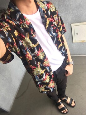 Aさん（メンズ・175cm）の夏コーディネート