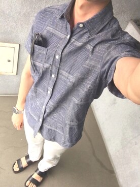 Aさん（メンズ・175cm）の夏コーディネート