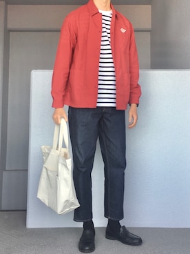 Aさん（メンズ・175cm）の春コーディネート