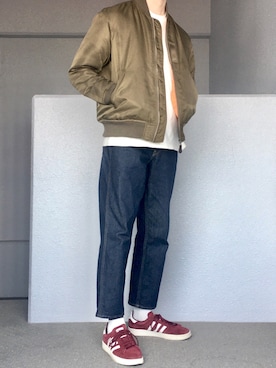 Aさん（メンズ・175cm）の春コーディネート