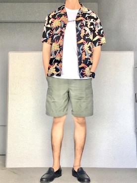 Aさん（メンズ・175cm）の夏コーディネート