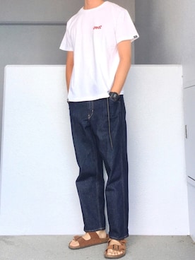 「penta（ペンタ）のアイテム」を使った、Aさん（メンズ・175cm）の夏コーディネート