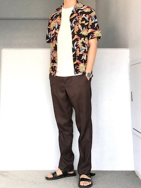 Aさん（メンズ・175cm）の夏コーディネート