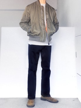 Aさん（メンズ・175cm）の冬コーディネート