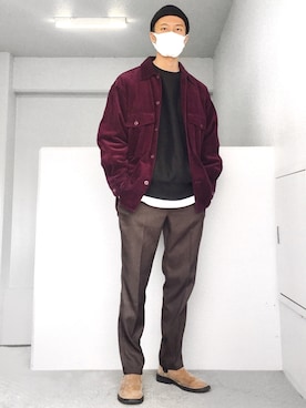 Aさん（メンズ・175cm）の冬コーディネート