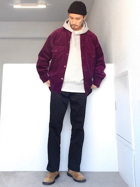 Aさん（メンズ・175cm）の冬コーディネート