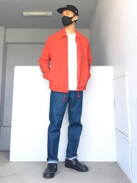 「JOINT WORKS（ジョイントワークス）のアイテム（ジャケット/アウター）」を使った、Aさん（メンズ・175cm）の春コーディネート
