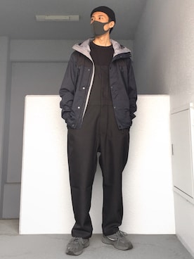 「FREAK'S STORE（フリークスストア）のアイテム（オールインワン・サロペット）」を使った、Aさん（メンズ・175cm）の春コーディネート