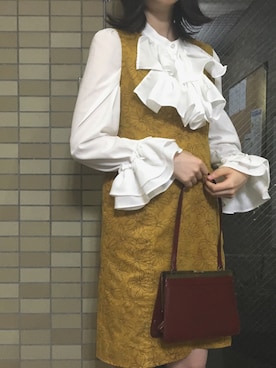 「Lily Brown」｜「アイテム（その他）」を使った、kanaさん（レディース・161cm）の秋コーディネート