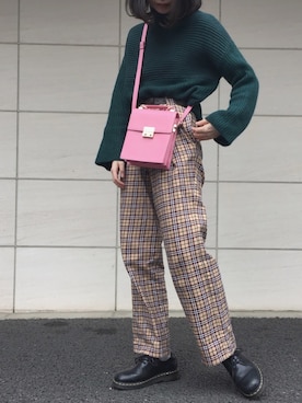 kanaさん（レディース・161cm）の冬コーディネート