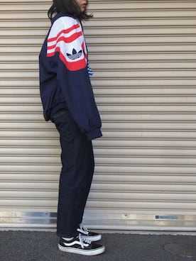 「ハイウエストストレートジーンズ」｜kanaさん（レディース・161cm）の春コーディネート