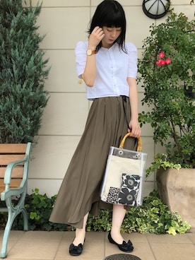 kanaさん（レディース・161cm）の夏コーディネート