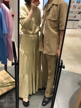 「カップル」｜「アイテム（その他）」を使った、kanaさん（レディース・161cm）の夏コーディネート