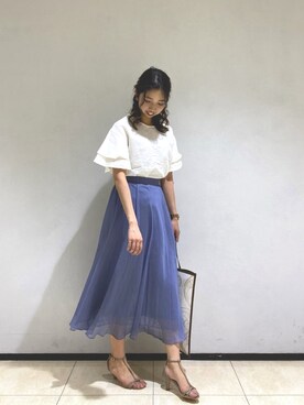 Ohmoriさん（レディース・162cm）の春コーディネート